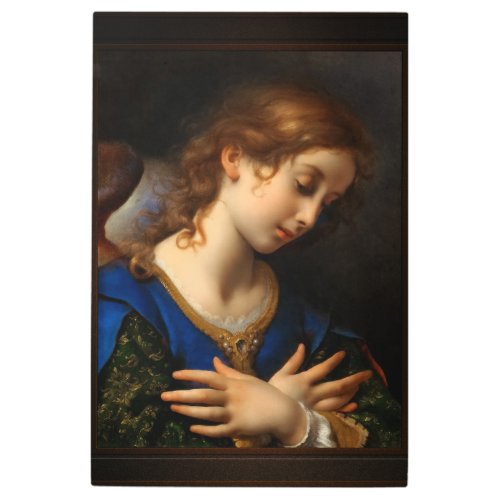 Angel of the Annunciation by Carlo Dolci Metal Print