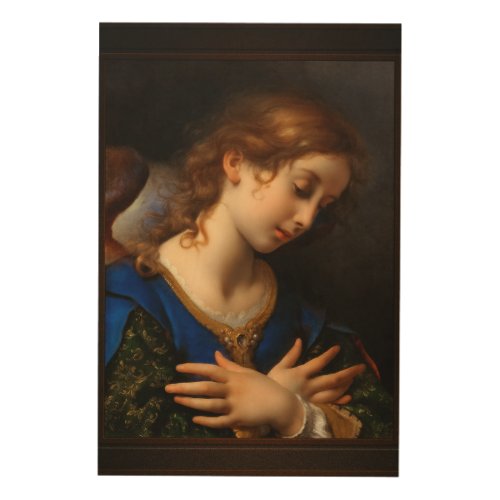 Angel of the Annunciation by Carlo Dolci Wood Wall Art