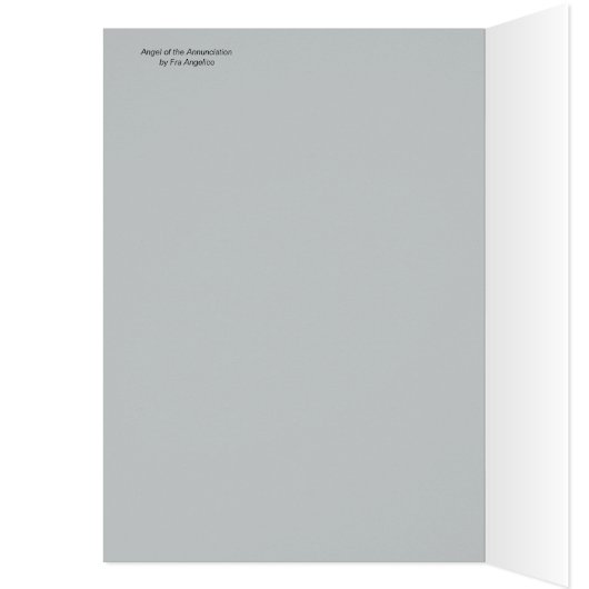 Angel of the Annunciation by Fra Angelico (Inside (Left))