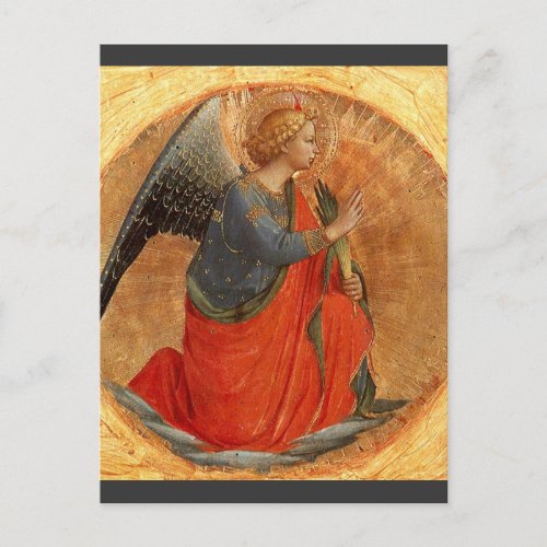 Angel of the Annunciation c1437 Postcard