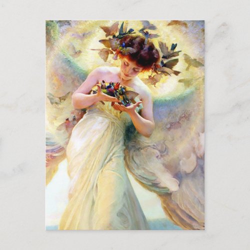 Angel of the Birds Postcard