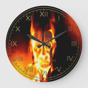 Angel of the bottomless pit large clock