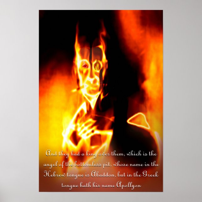 Angel of the bottomless pit (Poster) Poster (Front)