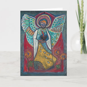 Angel of the Broken Heart Bereavement Card