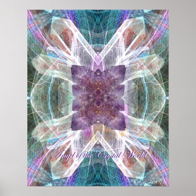 Angel of the Crystal World Poster (Front)