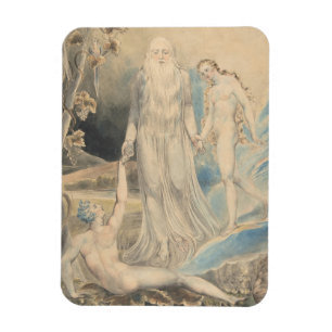 Angel of the Divine Presence Bringing Eve to Adam Magnet