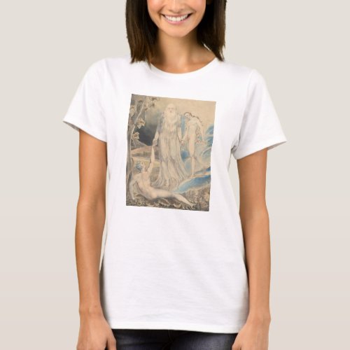 Angel of the Divine Presence Bringing Eve to Adam T_Shirt