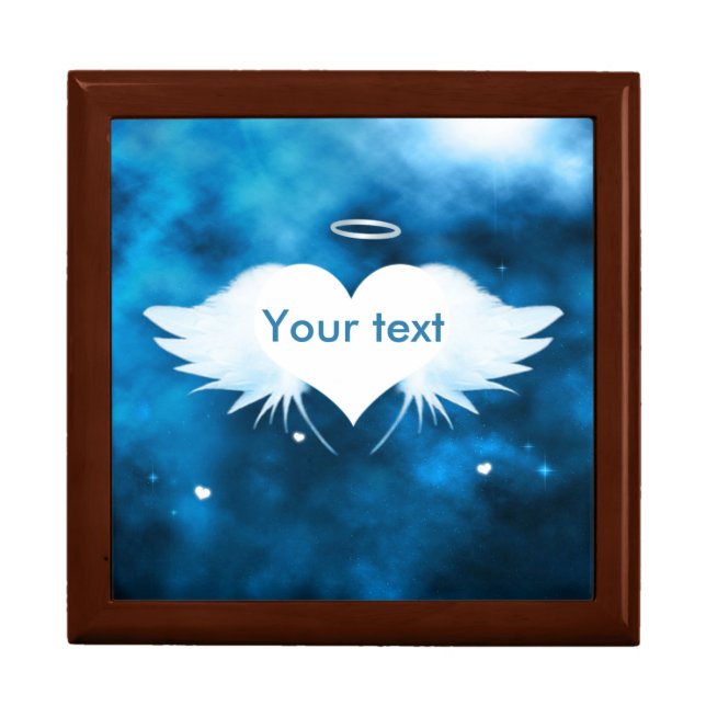 Angel of the Heart Jewelry/keepsake Box (Front)