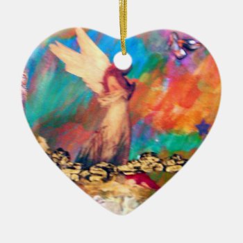 Angel Of The Heart Keepsake Ornament by arteeclectica at Zazzle