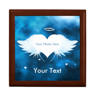 Angel of the Heart Personalized Jewelry Box
