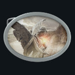 Angel of the Misfortunate Belt Buckle<br><div class="desc">Angel of the Misfortunate.  www.frontiernow.com</div>