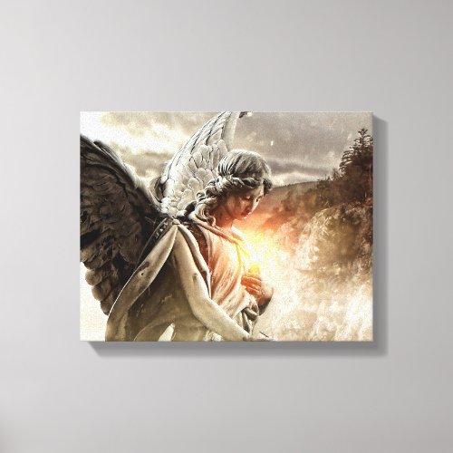 Angel of the Misfortunate Canvas Print