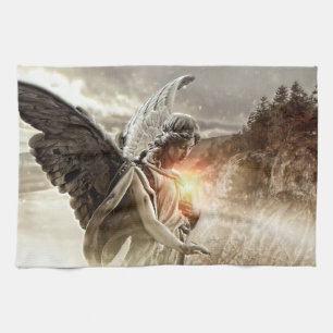 Angel of the Misfortunate Kitchen Towel