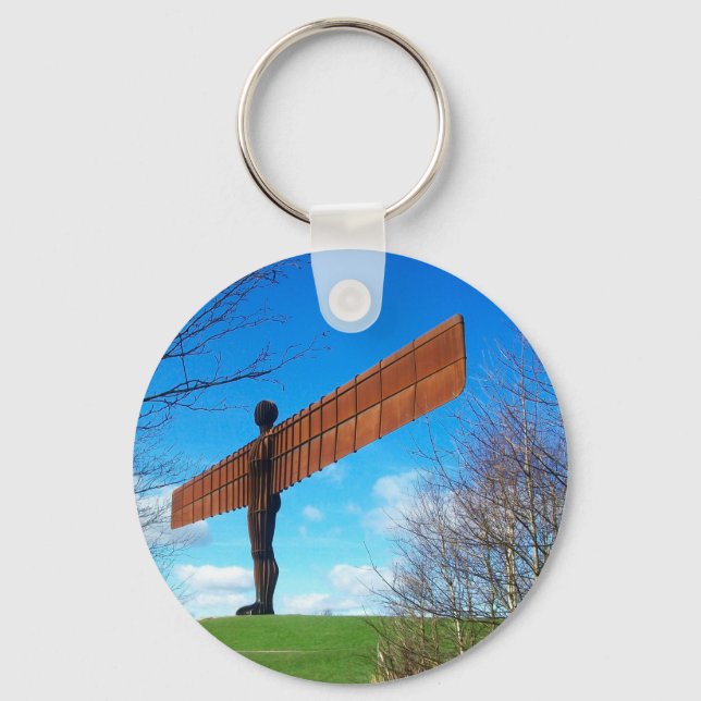 Angel of the North Keychain (Front)