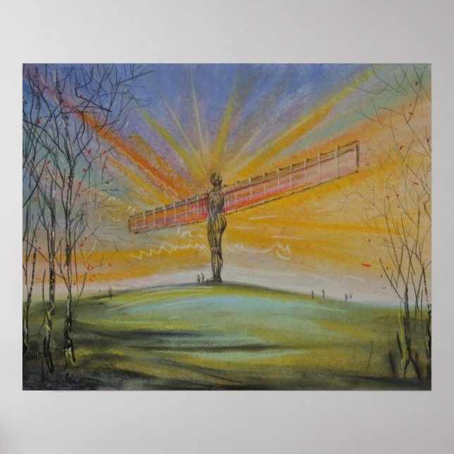 Angel Of The North Printer/Poster Poster (Front)