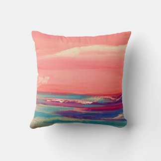 Angel of the Sea to match any decor Throw Pillow