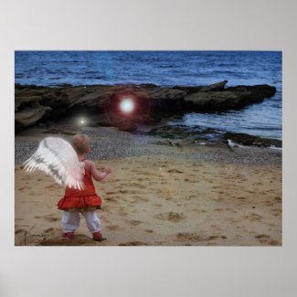 Angel Of The Shores series 8 Poster print