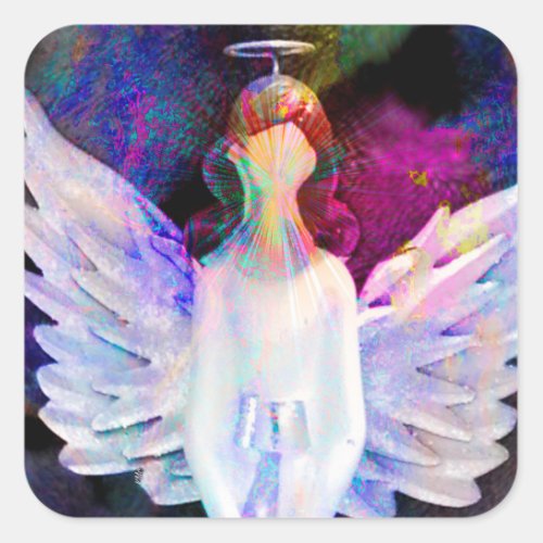 Angel of Tranquility Stickers