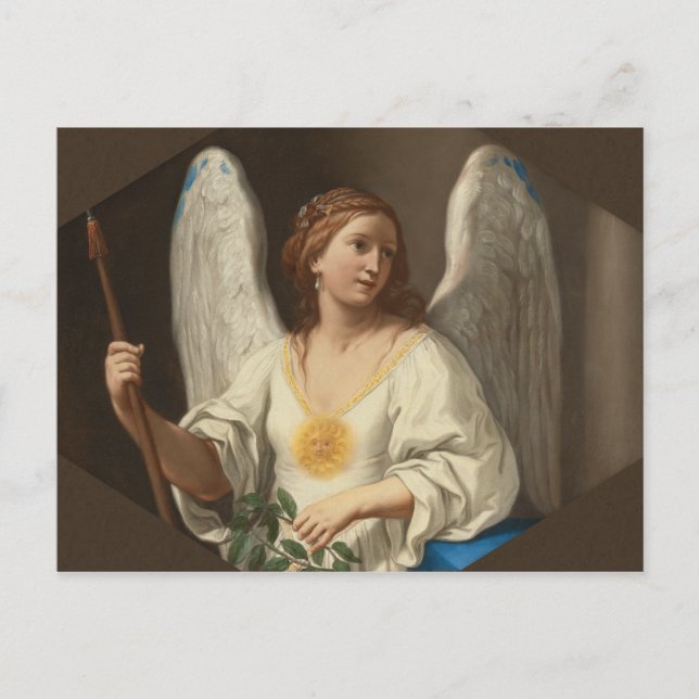 Angel of virtue CC0881 Elisabetta Sirani Postcard (Front)