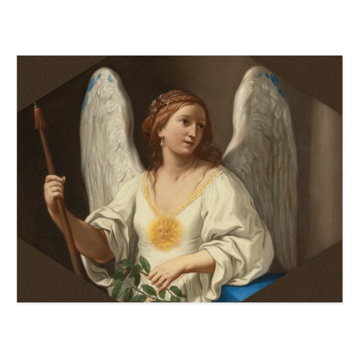 Angel of virtue CC0881 Elisabetta Sirani Postcard