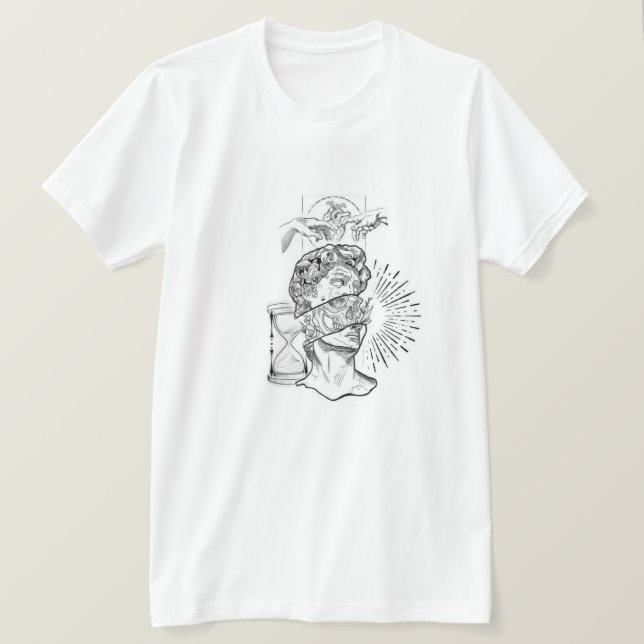 Angel of Wisdom T-shirt – Spiritual Graphic 2 Tee (Design Front)