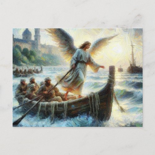 Angel on the Coast Postcard