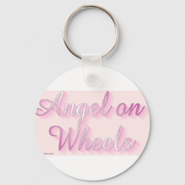 angel_on_wheels keychain (Front)