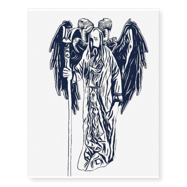 Angel or Demon  Temporary Tattoos (Front)