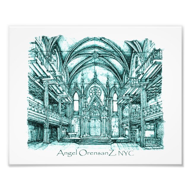 Angel Orensanz Photo Print (Front)