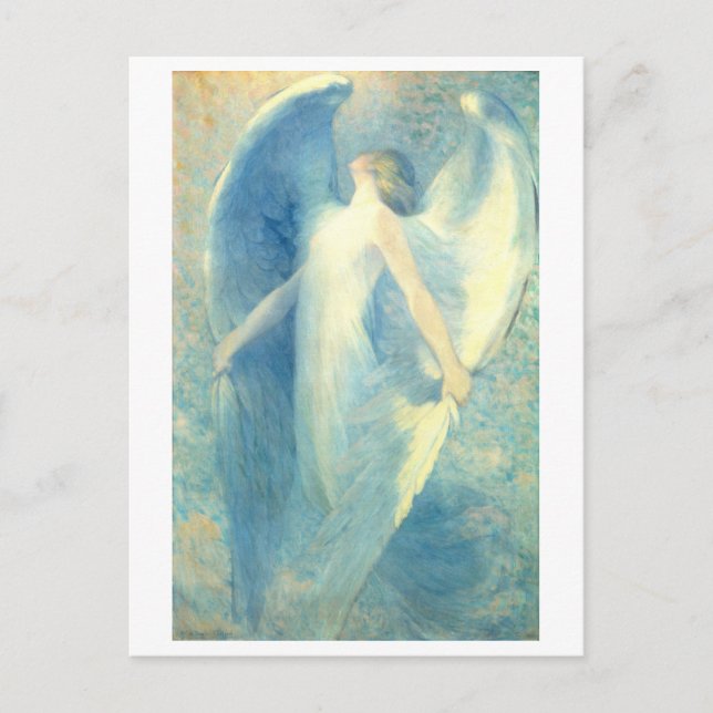 Angel Painting Postcard (Front)