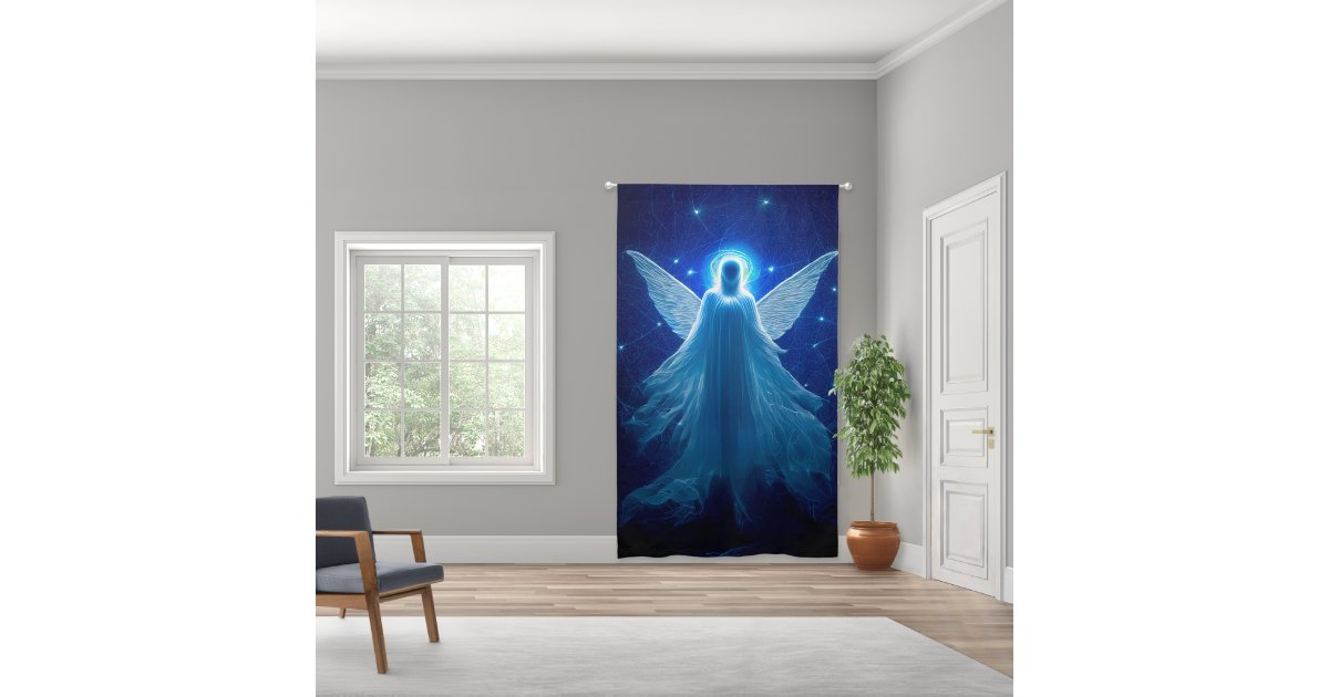 Angel Panel Angel panel 01 blackout curtains | Zazzle