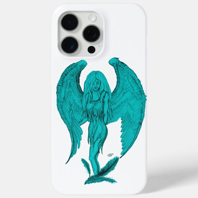 Angel , Pencil Drawing Case-Mate iPhone Case (Back)