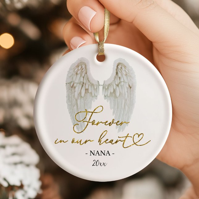Angel Personalized Memorial Ornament (Creator Uploaded)