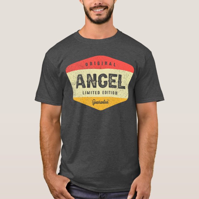 Angel Personalized Name - Angel  T-Shirt (Front)