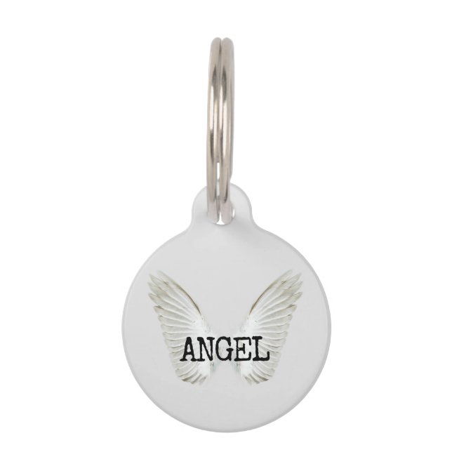 Angel Pet ID Tag (Front)