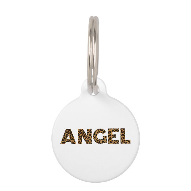 Angel Pet ID Tag (Front)