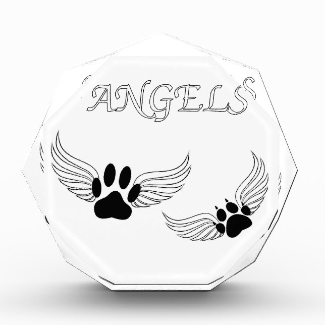 Angel Pet Paws Award (Front)