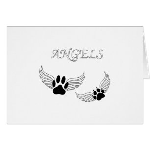 Angel Pet Paws Cards