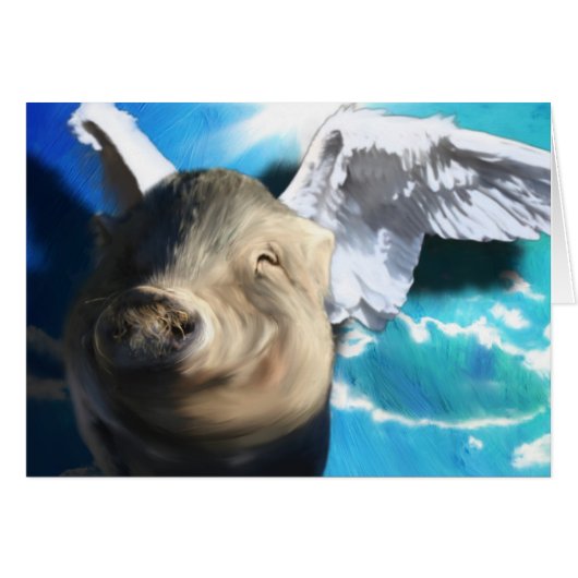 Angel Pig (Front Horizontal)