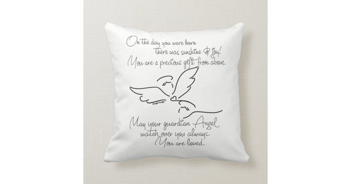 Angel pillow for baby... birthday... child