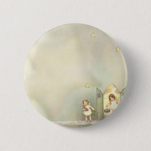 Angel Pinback Button