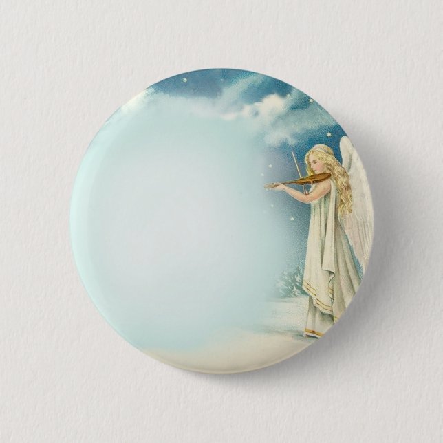 Angel Pinback Button (Front)