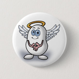 Angel Pinback Button