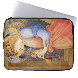 Angel Playing a Flageolet (by Edward Burne-Jones) Laptop Sleeve