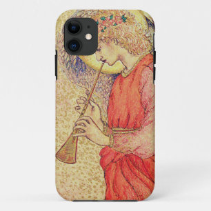 Angel Playing a Flageolet iPhone 11 Case