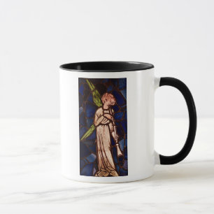 Angel playing a trumpet, c.1280 mug