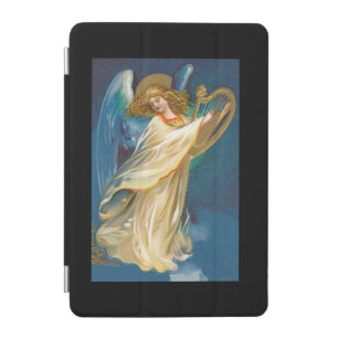 Angel Playing Music On A Harp iPad Mini Cover