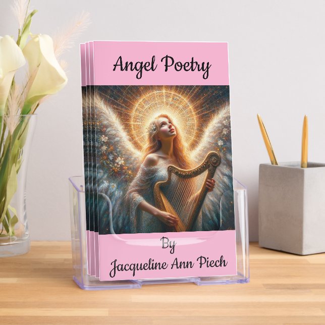 Angel Poetry Trifold Style Pamphlet/ Brochure (Insitu)