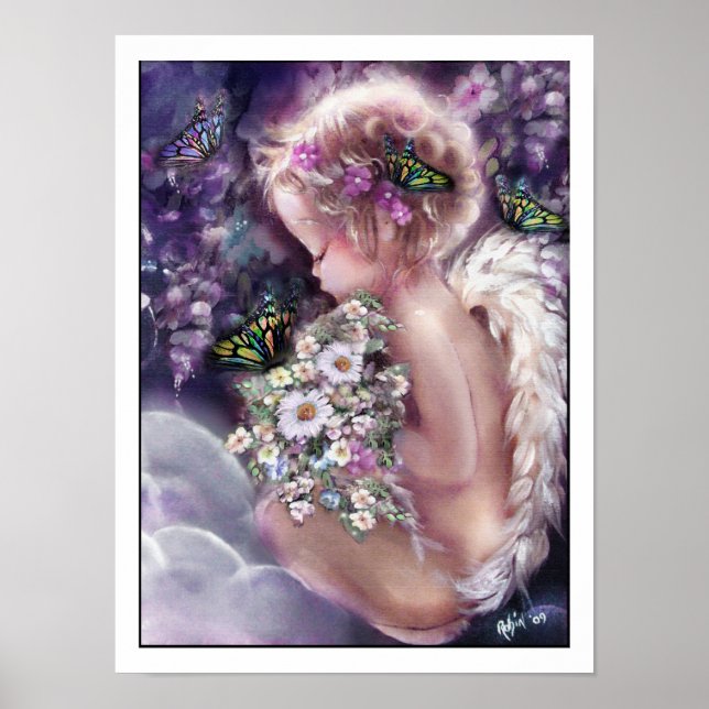 Angel Poster. Heaven's Garden Poster (Front)