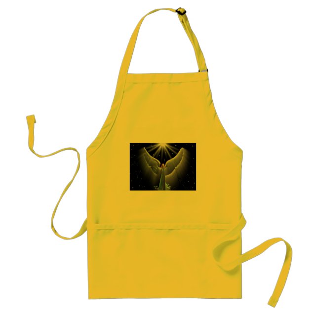 Angel Power Adult Apron (Front)